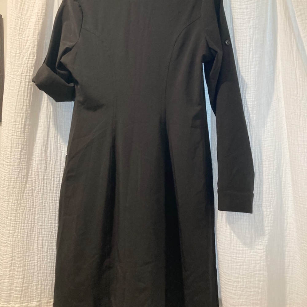 Cherokee Infinity Uniform Scrub Button Up Black D… - image 4